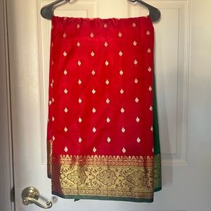 Bridal banarasi saree